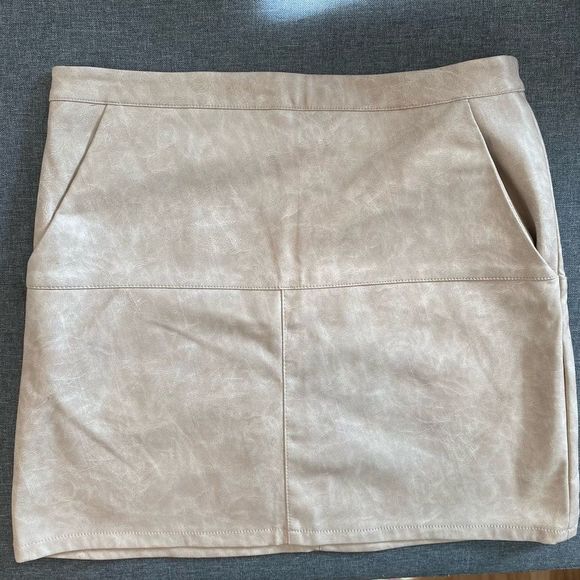 Shinestar Dresses & Skirts - Shinestar Faux Leather Mini Skirt